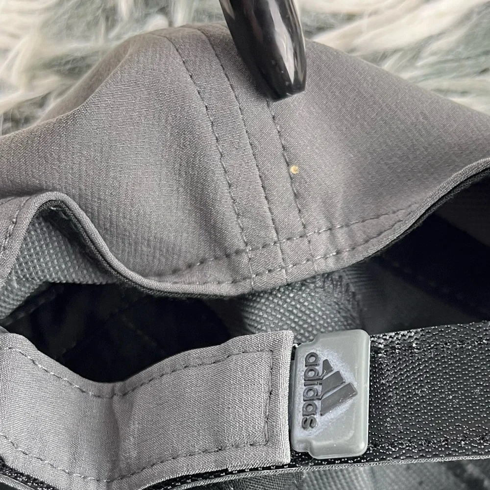 Adidas Adult Unisex Gray Aeroready Hat Adjustable